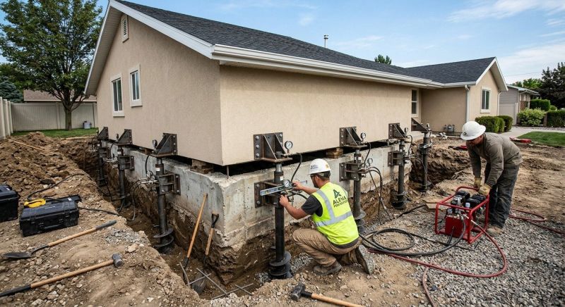 Home Foundation Leveling in Knightdale, NC