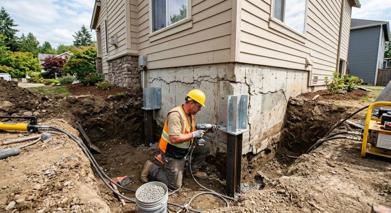 Home Foundation Repair in Garner, NC