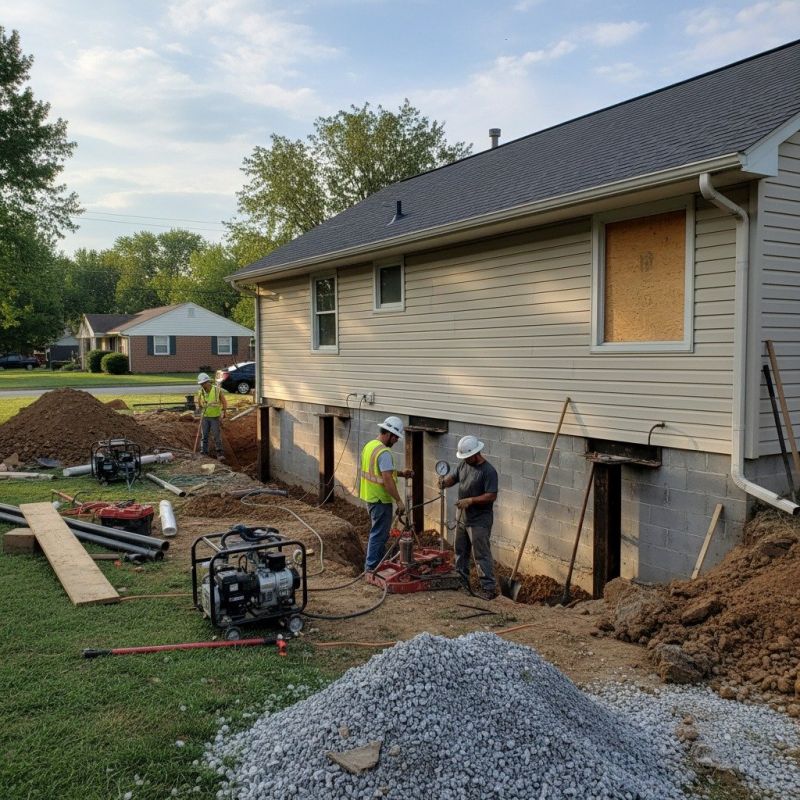 Home Foundation Repair in Knightdale, NC