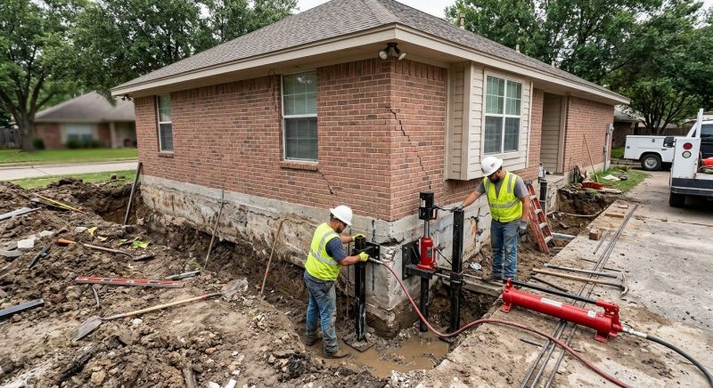 House Foundation Repair in Cary, NC