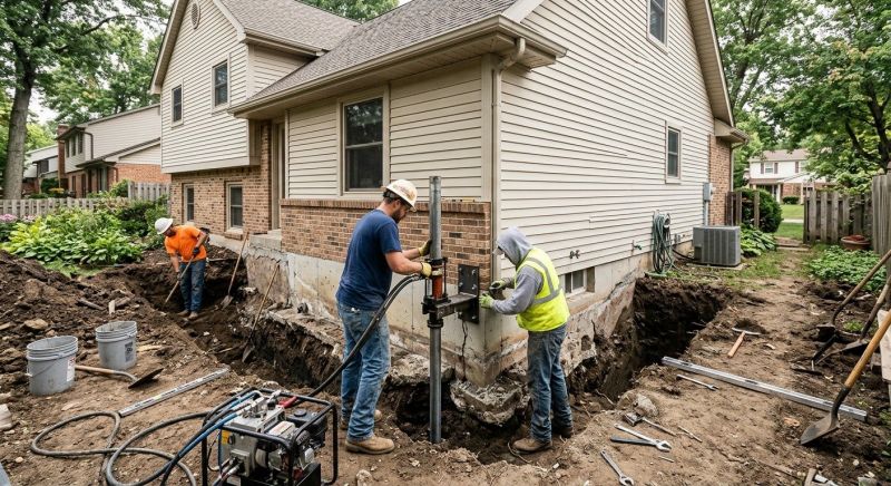 House Foundation Repair in Lillington, NC