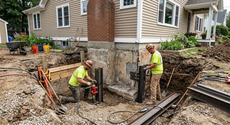 House Foundation Repair in Sanford, NC