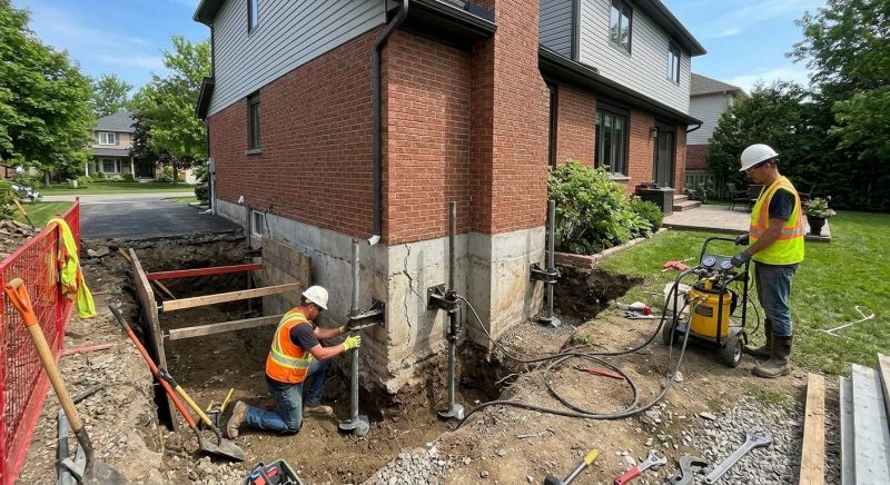 House Underpinning in Fuquay Varina, NC