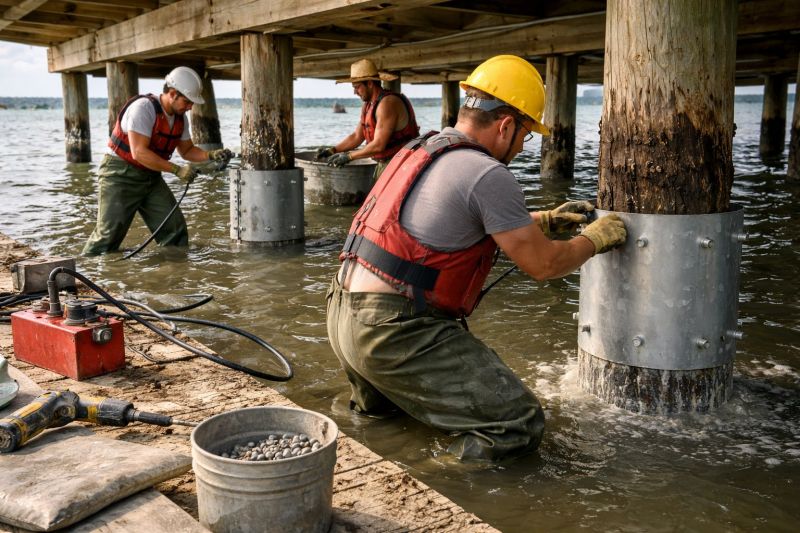 Piling Repair in Dunn, NC