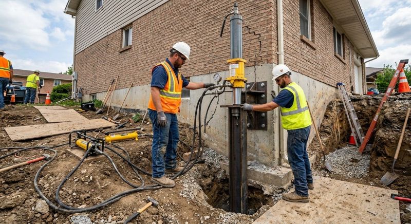 Settling Foundation Service in Angier, NC