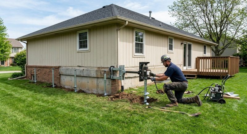Settling Foundation Service in Benson, NC