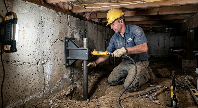 Settling Foundation Service in Wake County, NC