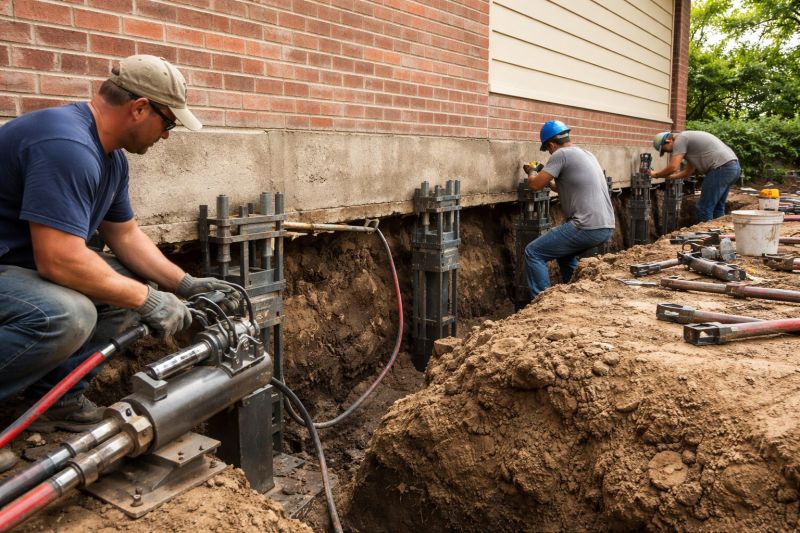 Slab Foundation Repair in Fuquay Varina, NC