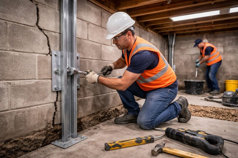 Structural Foundation Repair in Harnett County, NC