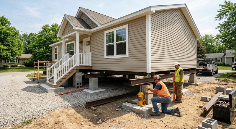 House Leveling in Harnett County, NC