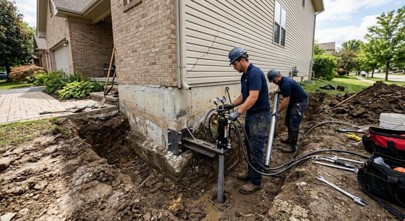 Settling Foundation Service in Morrisville, NC